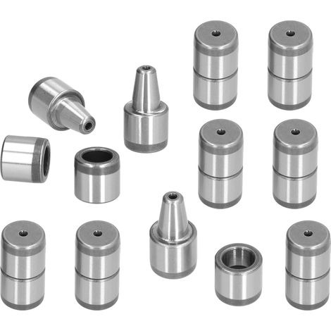 10 ensembles de guide-broches et douilles en acier 20Cr, accessoires de moule à positionnement de haute précision, 16x10x15x15 (1/5)