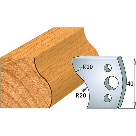 690.009 PAR CUCHILLAS KSS 40X4MM