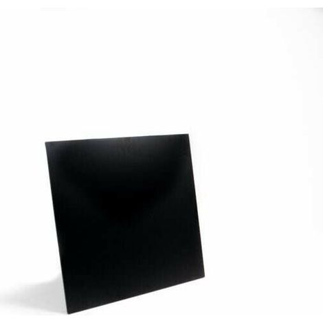 HPL Plateau de table 70x70 cm Noir - Feros (1/4)