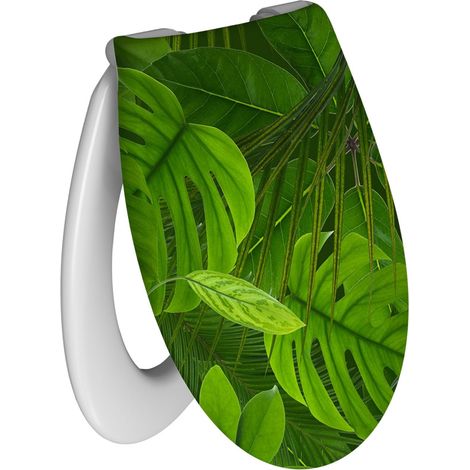 Cedo WC-Sitz Jungle abnehmbar mit Absenkautomatik Toilettendeckel Klodeckel (1/3)