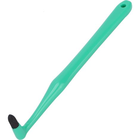 Outil de polissage dentaire professionnel en plastique, vert, pour éliminer les taches dentaires et blanchir les dents. (1/5)