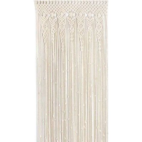 Handgefertigter Vorhang, Türvorhang aus Schnüren, Wandteppich - Wohnaccessoires für Tür und Fenster (100 x 200 cm) (1/4)
