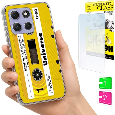 Funda para Motorola Moto G86 Power, carcasa trasera con foto y cristal 9H. (1/5)