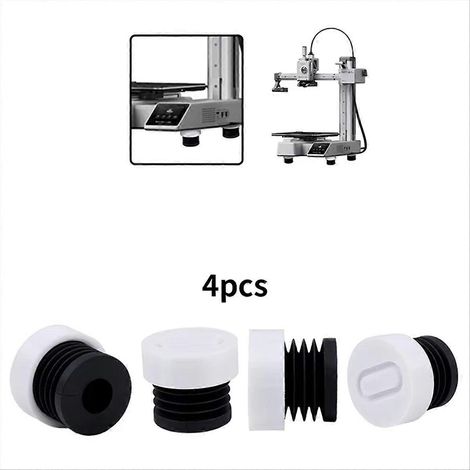 Quatre pieds anti-vibrations pour imprimantes 3D A1 mini, accessoires de patins antidérapants, antichoc et anti-poussière. (1/5)