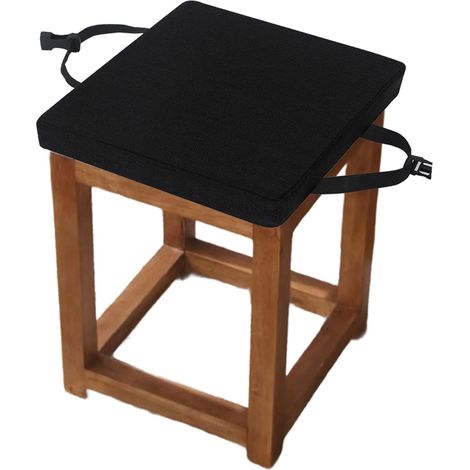 Coussins de Siège pour Tabouret de Chaise, Coussins Antidérapants pour Tabouret de Chaise, Coussins pour Jardin, Bureau, école, Patio, Bistro(C9,35x35x5cm) (1/5)