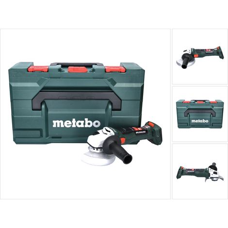 Metabo Amoladora Angular a Batería W 18 LT BL 11-125 con Motor sin Escobillas y Protección Electrónica