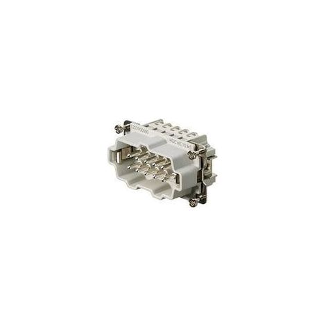 Connettore Maschio 500V Hdc He 10 Ms (Weidmuller Cod. 1203900000)