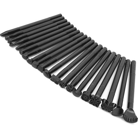 20-teiliges Stempelwerkzeug-Set für die Lederbearbeitung, Sattelherstellung, DIY-Lederhandwerk und Schnitzarbeiten (1/5)