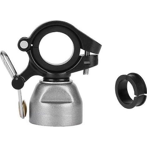 Klaxon de vélo à carillon éolien, son puissant, sonnette d'avertissement pour vélo de route, ultraléger, en alliage de cuivre, accessoires de vélo en titane (1/5)