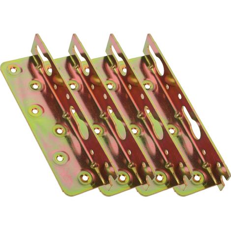 Connecteur de lit fixe Unomor en 4 pièces acier au carbone (1/5)