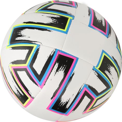 Ballon de football standard taille 5 en cuir PU, ballon d'entraînement pour les matchs de ligue de football (1/5)