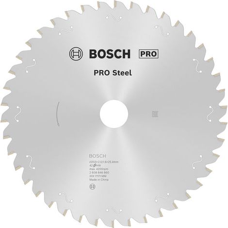 Bosch Circular Saw Blades PRO Steel Circular Saw Blade 203 x 25.4 mm 2608846860