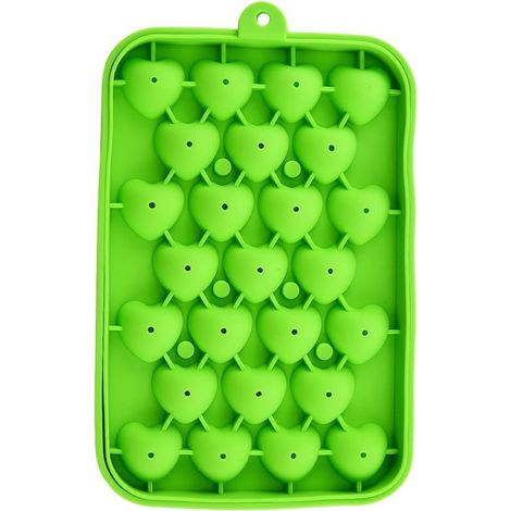À Glaçons En Silicone Avec Couvercle Moule souple réutilisable de (1/5)