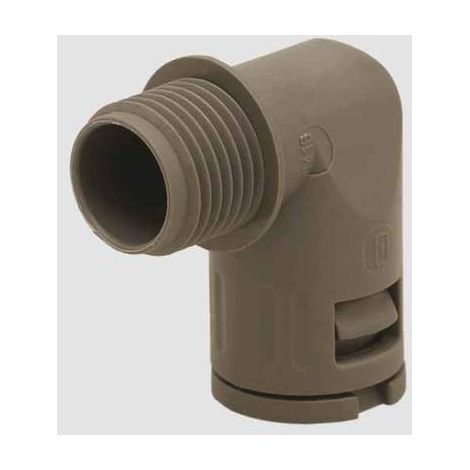 Helukabel 904842 HELUquick 90° M Raccordo a vite del tubo flessibile Nero M25 90° 1 pz. (1/2)
