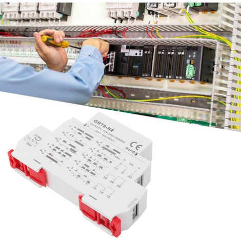 Erweitertes Multifunktions-Zeitverzögerungsrelais AC/DC 12V-240V (1/5)