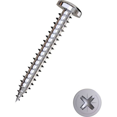 Connex Blechschrauben 4,8 x 32 mm PH 2 - 10 Stück Edelstahl Blechschrauben