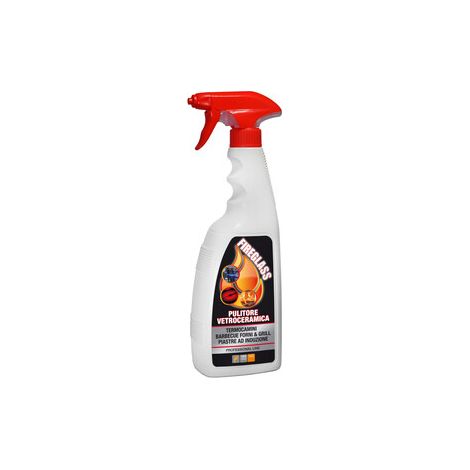 PULITORE PER VETRI STUFE FIREGLASS 750 ML- 12,0 pz