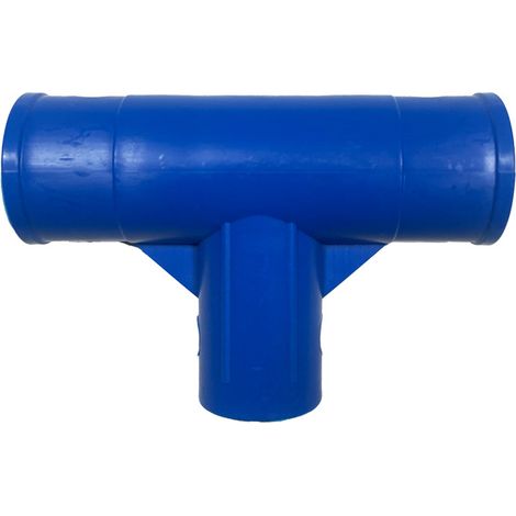 Schwimmbadschlauch, T-Stück-Schlauchadapter, Schwimmbadzubehör, T-Ventil für Schwimmbäder, blaue Teile (1/5)