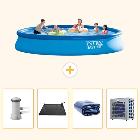 Intex Piscine Easy Set Ronde - 457x84 cm - 5-pièces S216 (1/5)