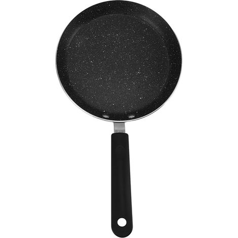 Crêpière antiadhésive ronde en alliage d'aluminium, portable, 25 cm (10 pouces) (1/5)