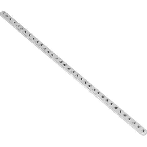 Lot de 10 poutres plates 4x8mm série 3102, longueur 88-280mm, modèle 3102-0035-0280, barres métalliques pour montage (1/5)