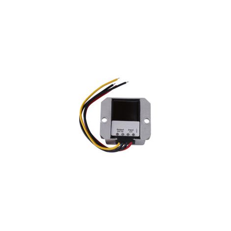 Convertisseur de tension 12V à 24V 3A 72W Efficacité 94% Résistance à l'eau IP68 Pour environnements difficiles (1/5)