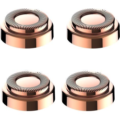 Tête de rechange pour épilateur facial, or rose 18 carats, épilateur 4co-AquaForge (1/2)