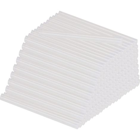 Packung mit 40 Heißklebesticks 200 x 11 mm, transparente Sticks für Heißklebepistolen zum Selbermachen, für Reparaturen und Dekorationen (1/5)