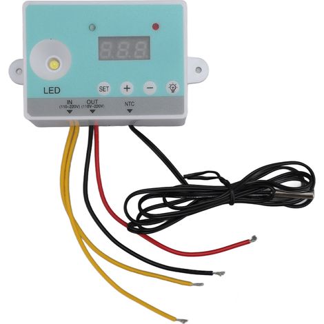 Automatischer Temperaturregler für Inkubatoren (110–220 V Wechselstrom) mit HD-Display und hoher Präzision, Eierregler