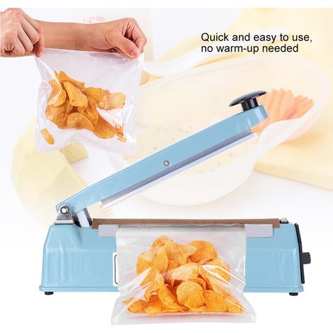 Scelleuse à chaud manuelle 300W 8 pouces PFS-200 pour sacs en plastique, machine à souder thermique par impulsion (1/5)