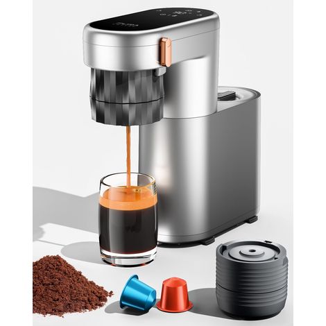 2 en 1 Expresso Machine a Cafe Portable, Chauffe Instantanée (1/5)
