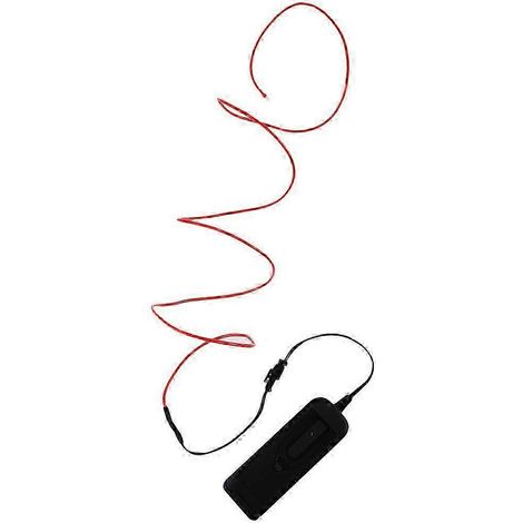 Guirlande lumineuse LED néon luminescente de 1 m-1M-Red (1/5)