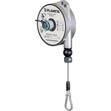 Federzug TCN 9321 Tragfähigkeit 2-4kg Edelstahl-Drahtseil Seillänge 2,0m PLANETA (1/4)