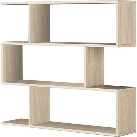 Libreria - Biblioteca Marrone 25x110x96h cm (1/10)