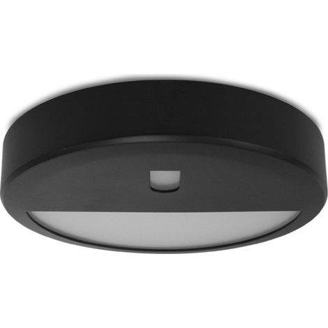 Collerette asymétrique ouverture Noire pour CLIPSO II Ø280 x 50 mm Miidex Lighting® (1/4)