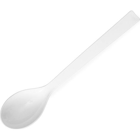 Salatlöffel aus SAN-Kunststoff bis 80 °C, weiß, Länge 335 mm - Hendi 564400 (1/3)