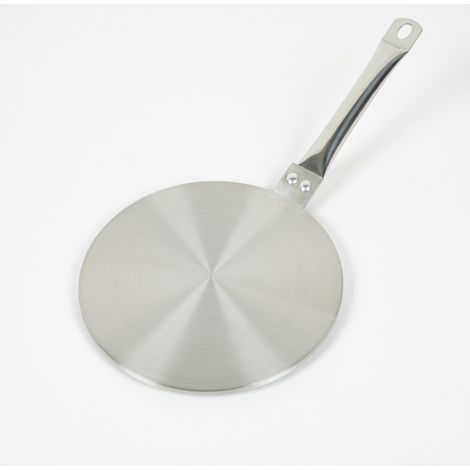 diametre 24 cm Plaque diffusion acier inox cafetiere induction (1/5)