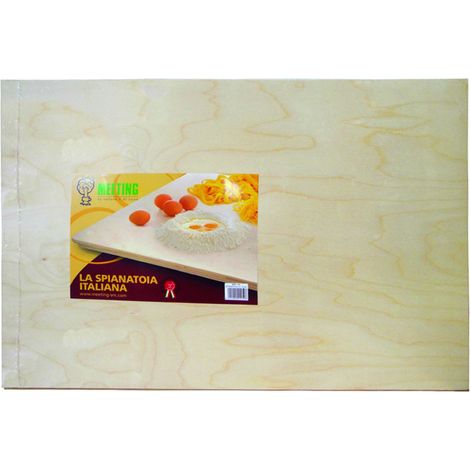 Tavola per lavorazione pasta rettangolare in Legno 75 x 50 cm
