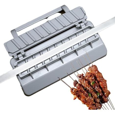 Machine à kebab manuelle - Presse à kebab portable, appareil à brochettes pour grillades en extérieur, facile à nettoyer