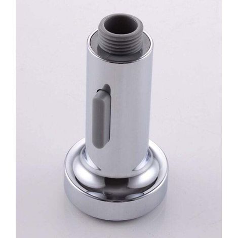 Douchette Robinet Mitigeur Evier Cuisine Press Down Pro Tête 2 Fonctions Jets Mitigeur Cuisine Douchette Universelle Accessoire Robinetterie(Argent) (1/3)