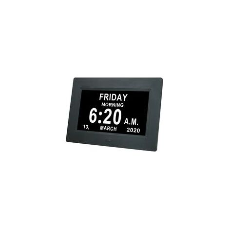 Montre numérique avec grand écran HD, calendrier pratique pour les seniors, 20,3 × 14,3 × 2,2 cm (1/3)