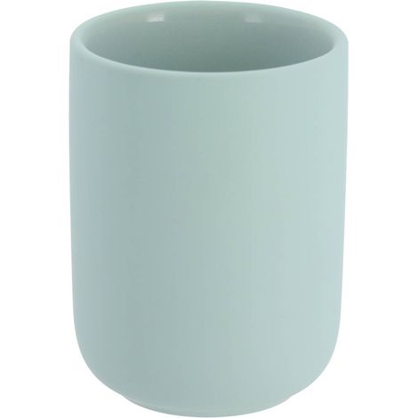 Tazza gres effetto gomma 300 ml - verde eucalipto - Tendance (1/2)
