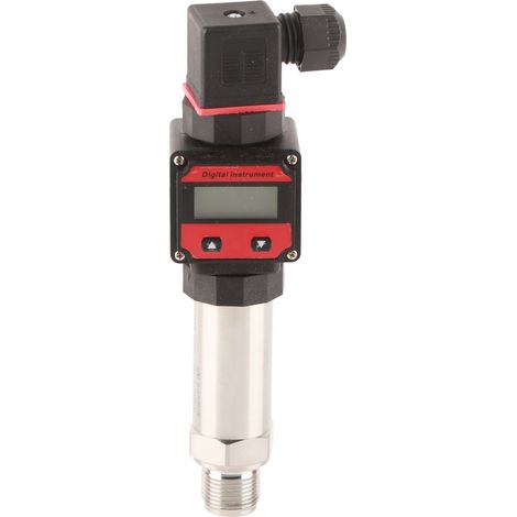 Drucksensor aus Aluminiumlegierung, Wasser- und Lufttransmitter, Digitalanzeige, LCD-Transmitter 0-10V DC24V0-700KPa.