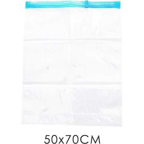 Sac de Compression pour vêtements de voyage, Type rouleau à main, aspiration gratuite, stockage sous vide 2213(XL 50x70cm) (1/5)