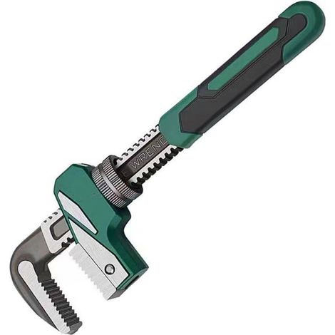 Wide Mouth Adjustable Wrench - Automatic Repair Wrench Large Opening Adjustable Wrench F Type Wrench High Strength Plumbing Wrench Water Pipe Wrench for Pipes, Valves, Screws (1/5)