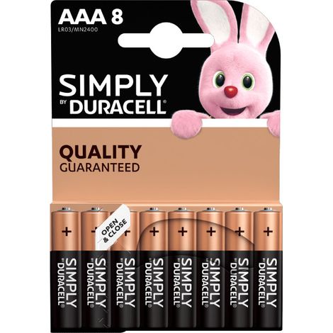 PILE DURACELL SIMPLY MINISTILO 8PZ (1/6)