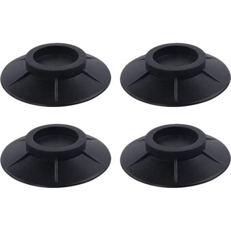 tapis anti vibration machine a laver 4 pièces anti vibration machine a laver - empêcher le lave-linge de bouger - patin anti vibration lave linge pour machines à laver et sèche-linge (1/4)