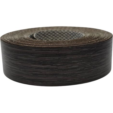1x Bande de Chant Thermocollant 21mm x 5m Epaisseur 0,50mm Mélaminé Facile à Appliquer Bricolage Étagère Meuble Panneau Bois Durable, Chêne Baroque (1/3)