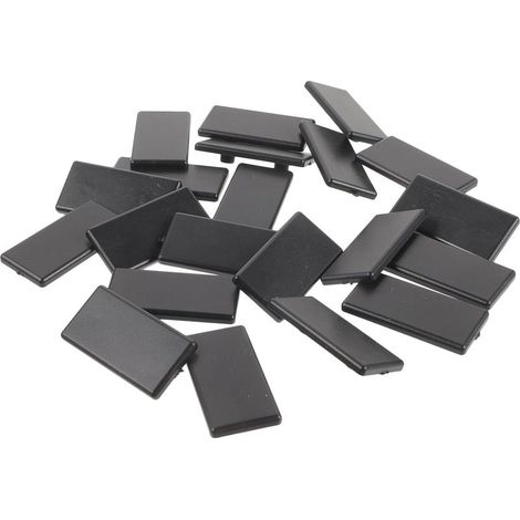 Gehärtete, nylonbeschichtete Endkappen aus stranggepresstem Aluminiumprofil, Dichtungsdesign gemäß Normen (1/5)