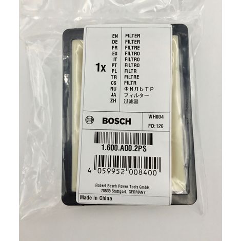 Original-Ersatzteil BOSCH 1600A002PS Filter für GAS 108/12 & EasyVac12 (1/4)